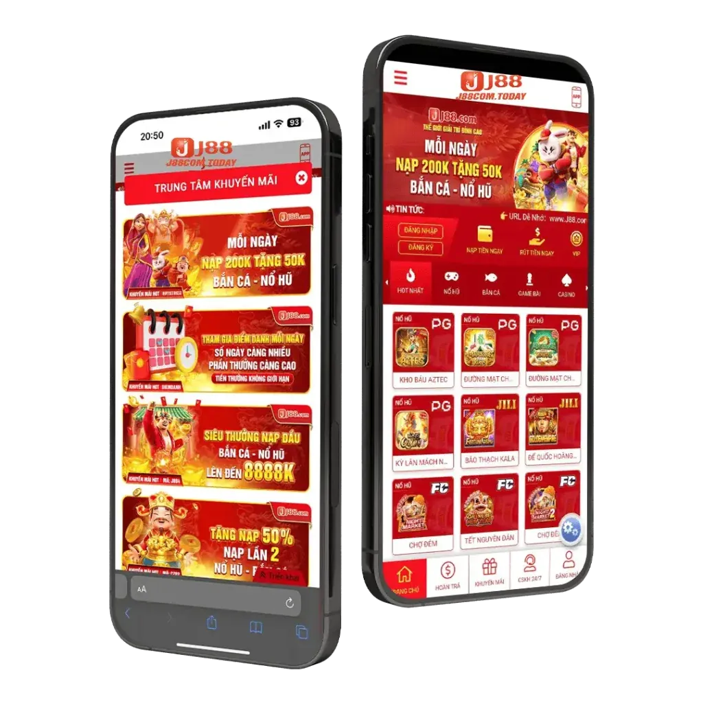 Biểu tượng kho game đa dạng BJ38